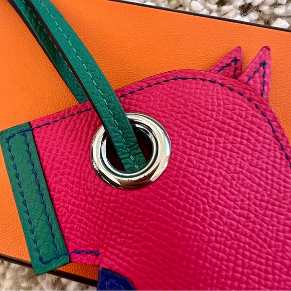 🧡New🧡 HERMES Epsom Camail Key Holder - Picture 10 of 10